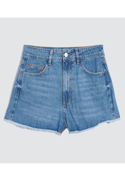 Short Para Mujer Relax Color Azul Medio Marca Ostu #40190328