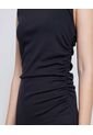 Vestido Para Mujer Manga Sisa Color Negro Marca Ostu #40170257 de Ostu