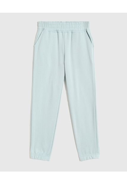 Pantalón Infantil Niña Jogger Color Verde Marca Ostu #90070067