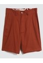 Bermuda Tipo Chino  Para Hombre Naranja Ostu de Ostu