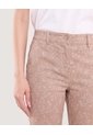 Pantalón Basico Capri  Para Mujer Café Ostu de Ostu