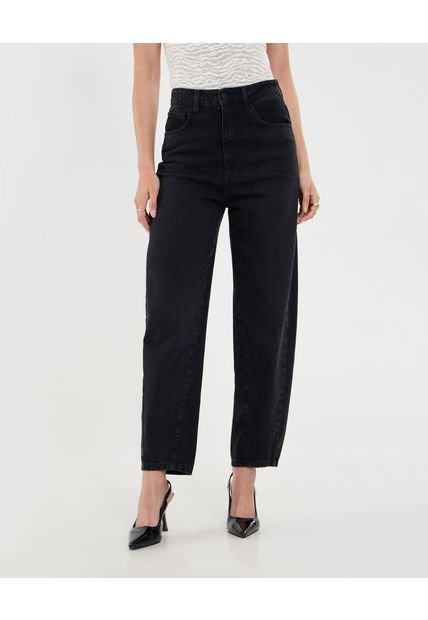 Jean Para Mujer Balloon Color Negro Marca Ostu #40160588