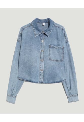 Camisa  Para Mujer Manga Larga Color Azul Marca Ostu #40018224 Ostu