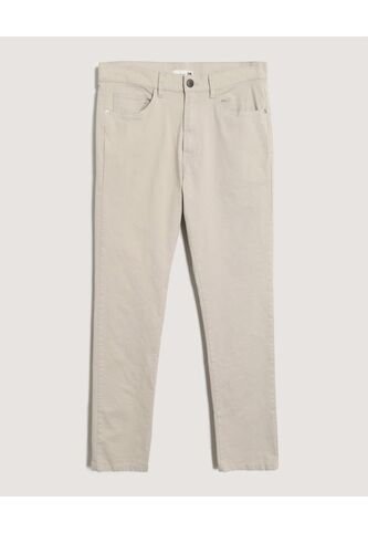 Pantalón  Para Hombre 5 Bolsillos Color Beige Marca Ostu #60070536 Ostu