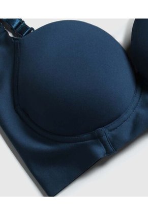 Brasier Para Mujer Copa Completa Color Azul  Marca Ostu #40830018