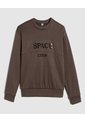 Buzo Estampado Space Crew  Infantil Niño Gris Ostu de Ostu
