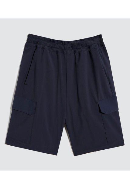 Bermuda Para Hombre  Color Azul Oscuro Marca Ostu #60100417