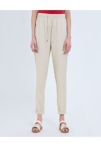 Pantalón Para Mujer Jogger Color Beige Marca Ostu #40070768 Ostu