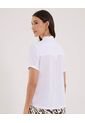 Camisa Para Mujer Manga Corta Color Blanco Marca Ostu #40010182 de Ostu