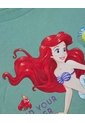 Camiseta Con Estampado De La Sirenita  Infantil Niña Verde Ostu de Ostu