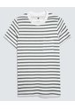 Camiseta A Rayas  Infantil Niño Verde Ostu de Ostu