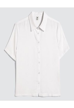 Camisa Para Mujer Manga Corta Color Blanco Marca Ostu #40010182