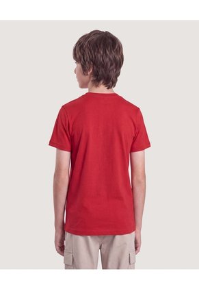 Camiseta Velocity Para Niño  Infantil Niño Rojo Ostu