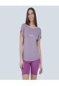 Camiseta  Para Mujer Manga Corta Color Morado Marca Ostu #40091421 de Ostu