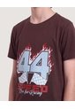 Camiseta 44 Para Niño  Infantil Niño Café Ostu de Ostu