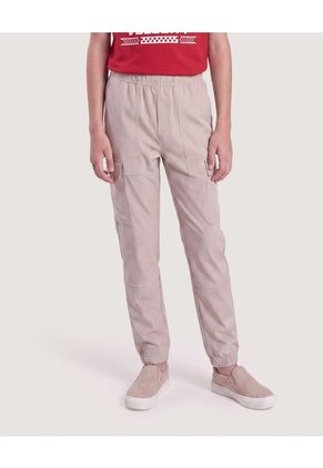 Jogger Básico Para Niño Infantil Niño Beige Ostu