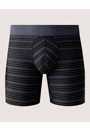 Boxer Para Hombre Filete Medio Microfibra Color Negro Marca Ostu #60000545