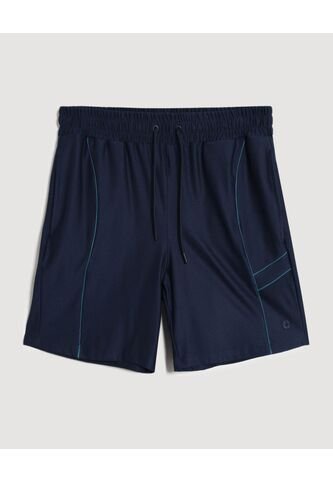 Bermuda  Para Hombre Deportiva Medio Color Azul Marca Ostu #60100507 Ostu