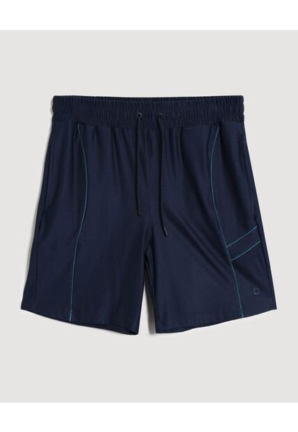 Bermuda  Para Hombre Deportiva Medio Color Azul Marca Ostu #60100507