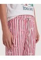 Pantaloneta De Baño Rayas Playeras Para Niño  Infantil Niño Rojo Ostu de Ostu