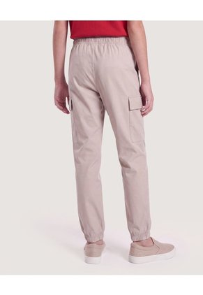 Jogger Básico Para Niño Infantil Niño Beige Ostu