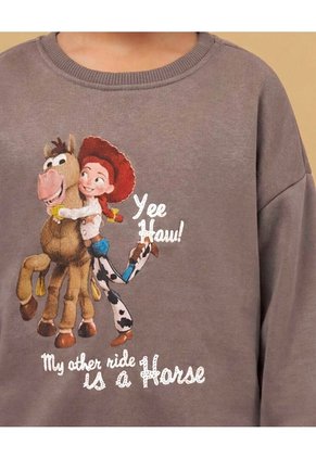 Buzo Jessie Toy Story Para Niña  Infantil Niña Café Ostu