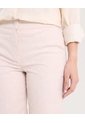 Bermuda Casual Con Bolsillos Estampada  Para Mujer Beige Ostu de Ostu