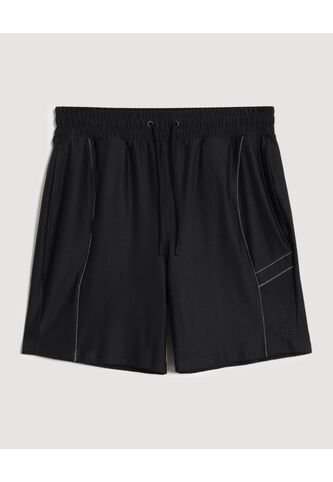 Bermuda  Para Hombre Deportiva Medio Color Negro Marca Ostu #60100508 Ostu