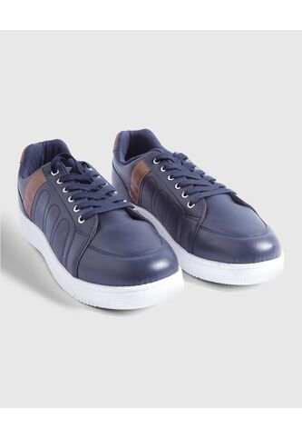 Tenis  Para Hombre Casual Color Azul Marca Ostu #60720066 Ostu