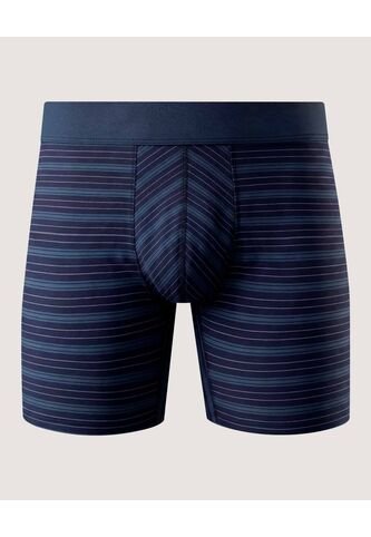 Boxer  Para Hombre Filete Medio Microfibra Color Azul Marca Ostu #60000545 Ostu