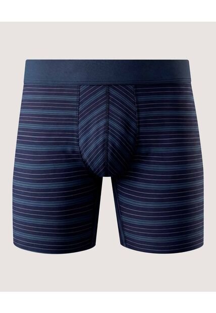 Boxer  Para Hombre Filete Medio Microfibra Color Azul Marca Ostu #60000545