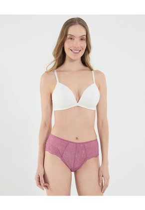 Panty Para Mujer Hipster Color Vino Marca Ostu #40800087