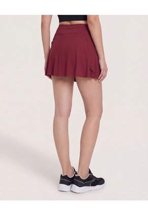 Falda  Para Mujer Corto Color Vino Marca Ostu #40140198