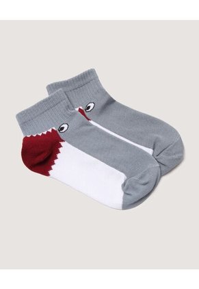 Medias Infantil Niño Tobillera Color Rojo Marca Ostu #80980158