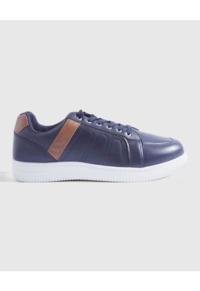 Tenis Para Hombre Casual Color Azul Marca Ostu #60720066