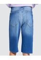 Bermuda  Para Hombre Slim Fit Color Azul Marca Ostu #60100243 de Ostu