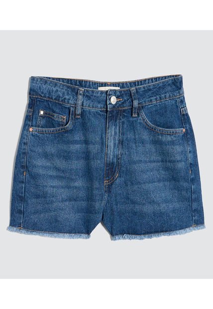 Short Para Mujer Relax Color Azul Medio Marca Ostu #40190332