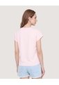 Blusa Escote V Serenity  Para Mujer Rosa Ostu de Ostu
