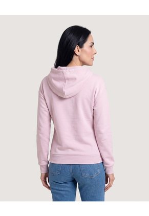 Buzo Hoodie Con Capota Para Mujer Lila Ostu