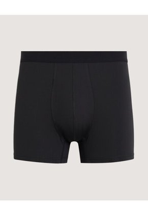 Boxer X3 Para Hombre Filete Medio Microfibra Color Negro Marca Ostu #60000551