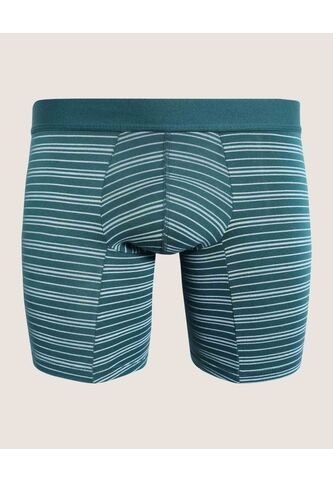 Boxer Para Hombre Filete Medio Algodón Color Verde Marca Ostu #60000510 Ostu