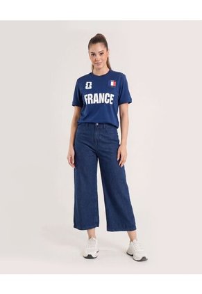 Camiseta Mundial France 2026 Unisex Azul Ostu