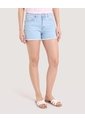 Short Relax Denim  Para Mujer Azul Ostu de Ostu