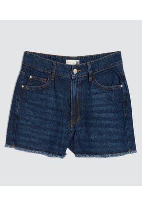 Short Para Mujer Relax Color Azul Medio Marca Ostu #40190329