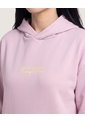 Buzo Hoodie Con Capota  Para Mujer Lila Ostu de Ostu