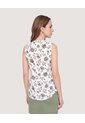 Blusa Manga Sisa  Para Mujer Crema Ostu de Ostu