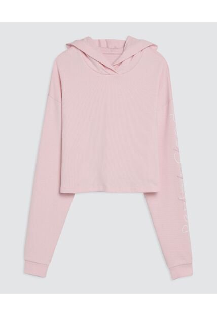 Buzo  Para Mujer Hoodie Color Rosado Marca Ostu #40060225