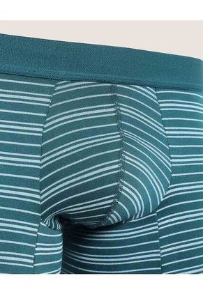 Boxer Para Hombre Filete Medio Algodón Color Verde Marca Ostu #60000510