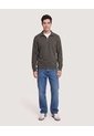 Buzo Half Zip  Para Hombre Verde Ostu de Ostu