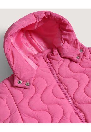 Chaqueta  Infantil Niña Acolchada Color Rosa Marca Ostu #90080044